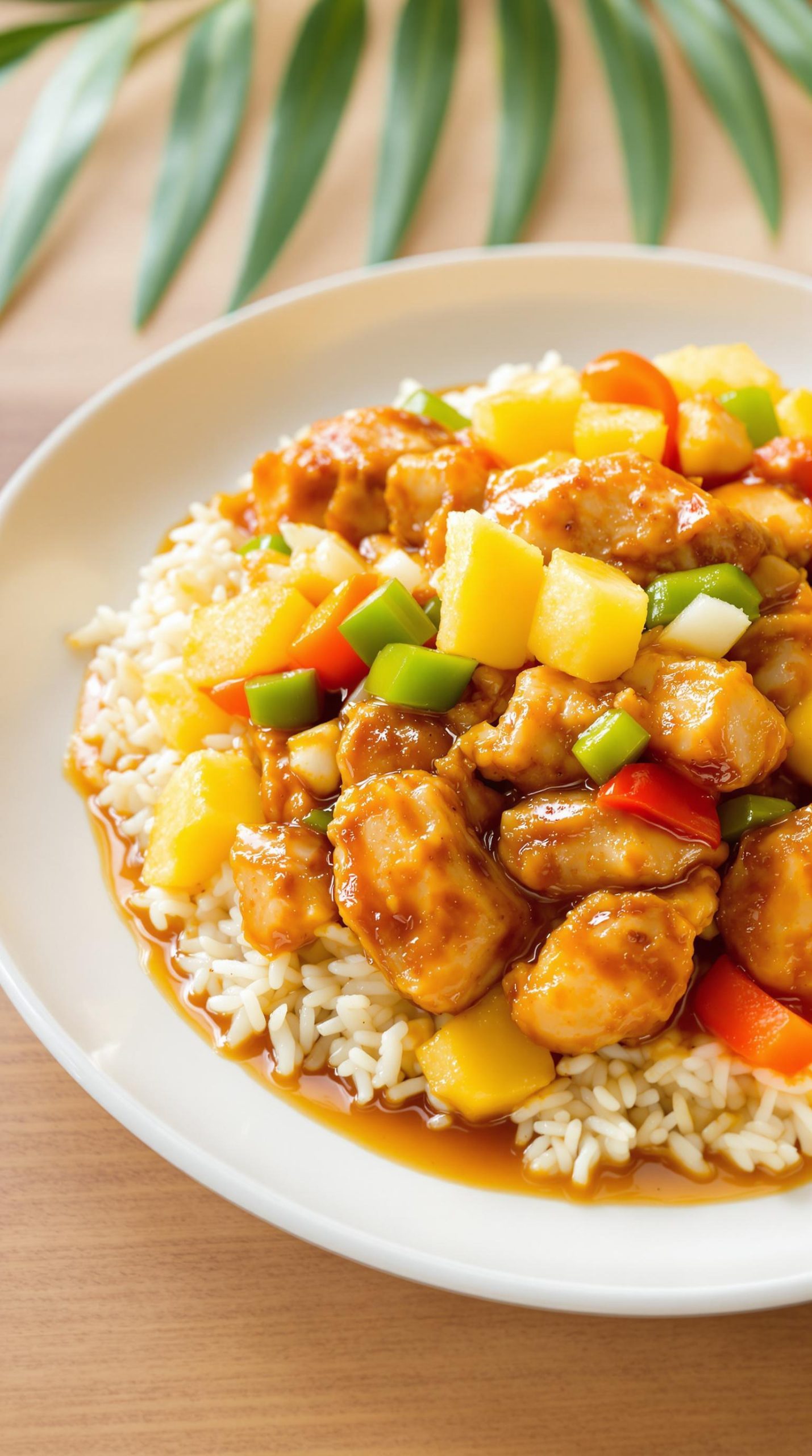 sweet and savory hawaiian chicken