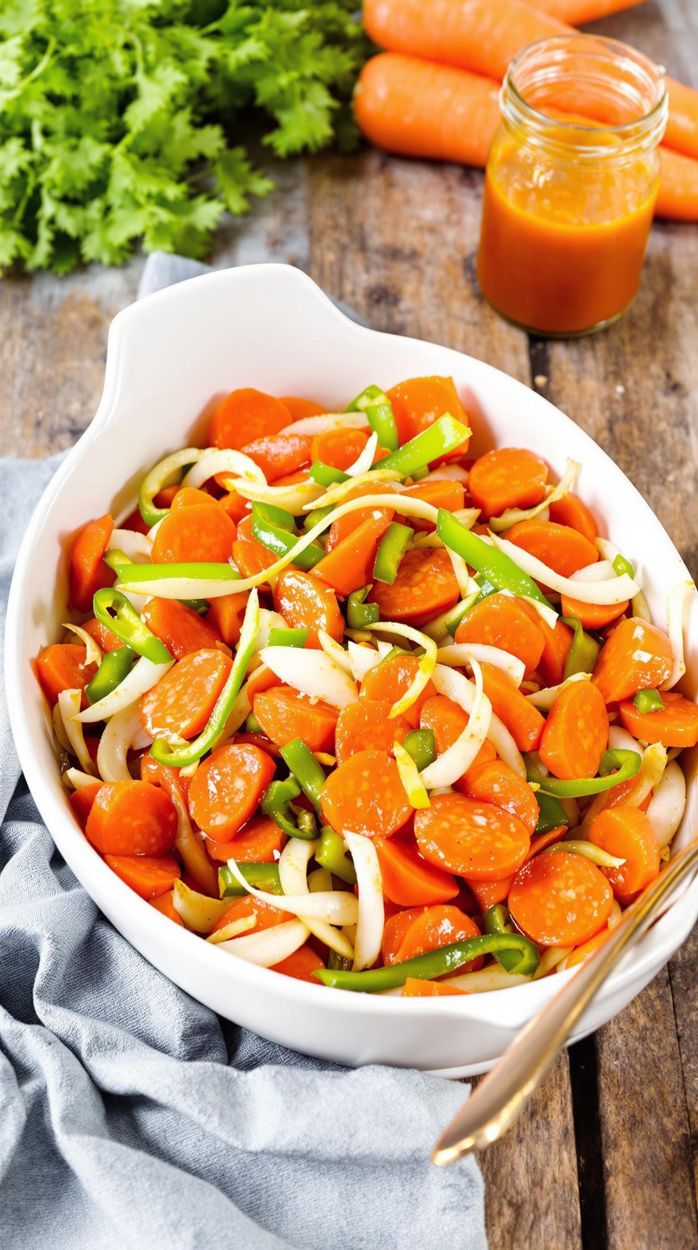 sweet and tangy carrots