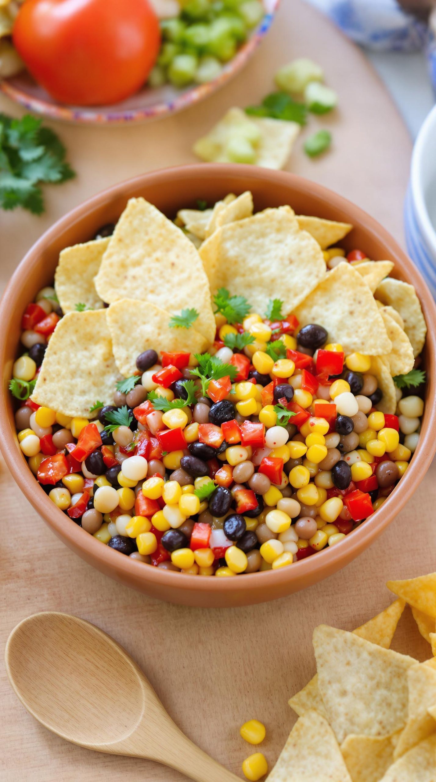 sweet and zesty bean dip