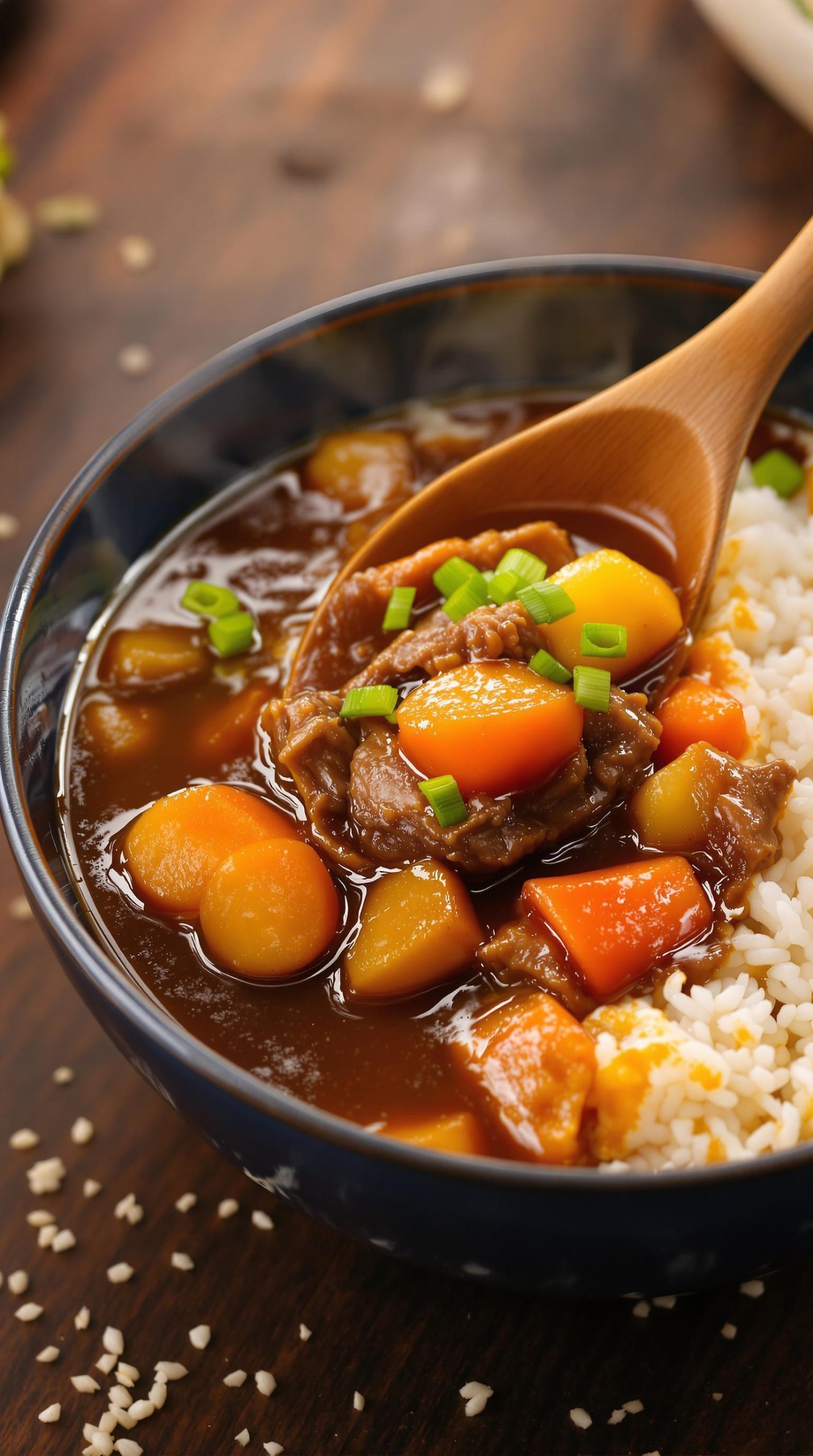 sweet japanese pork curry