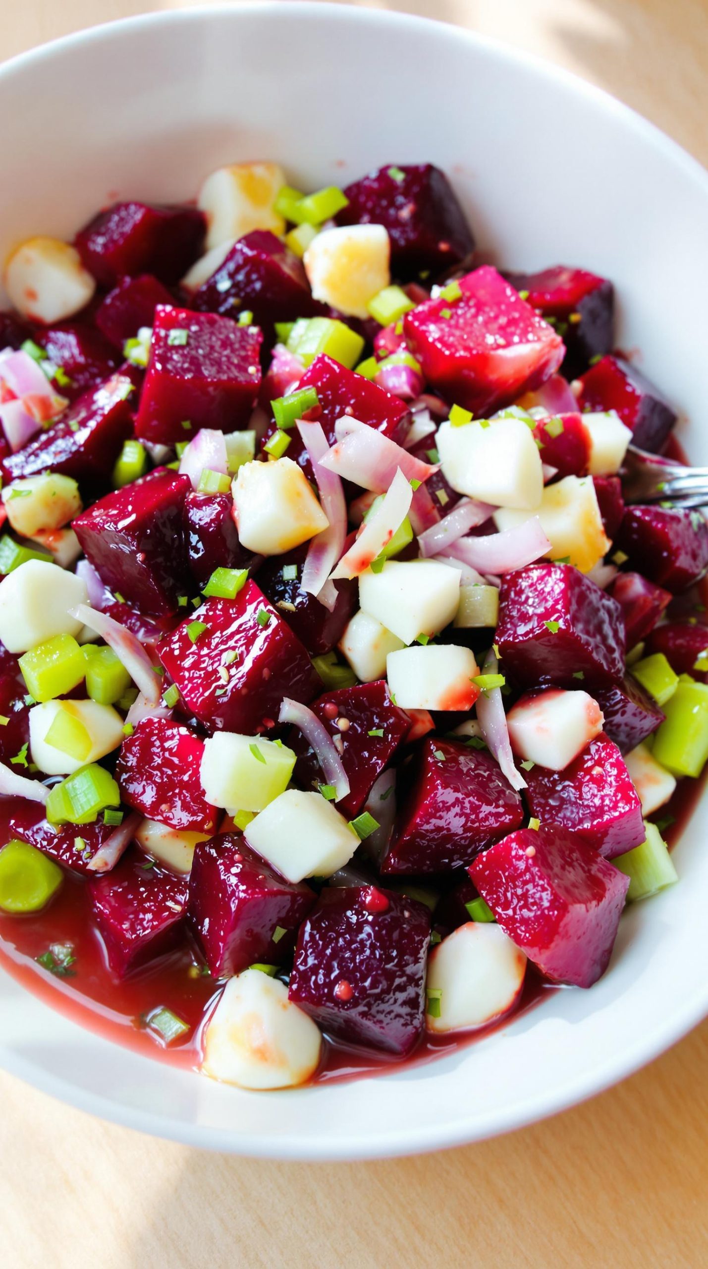 sweet tangy beet salad recipe
