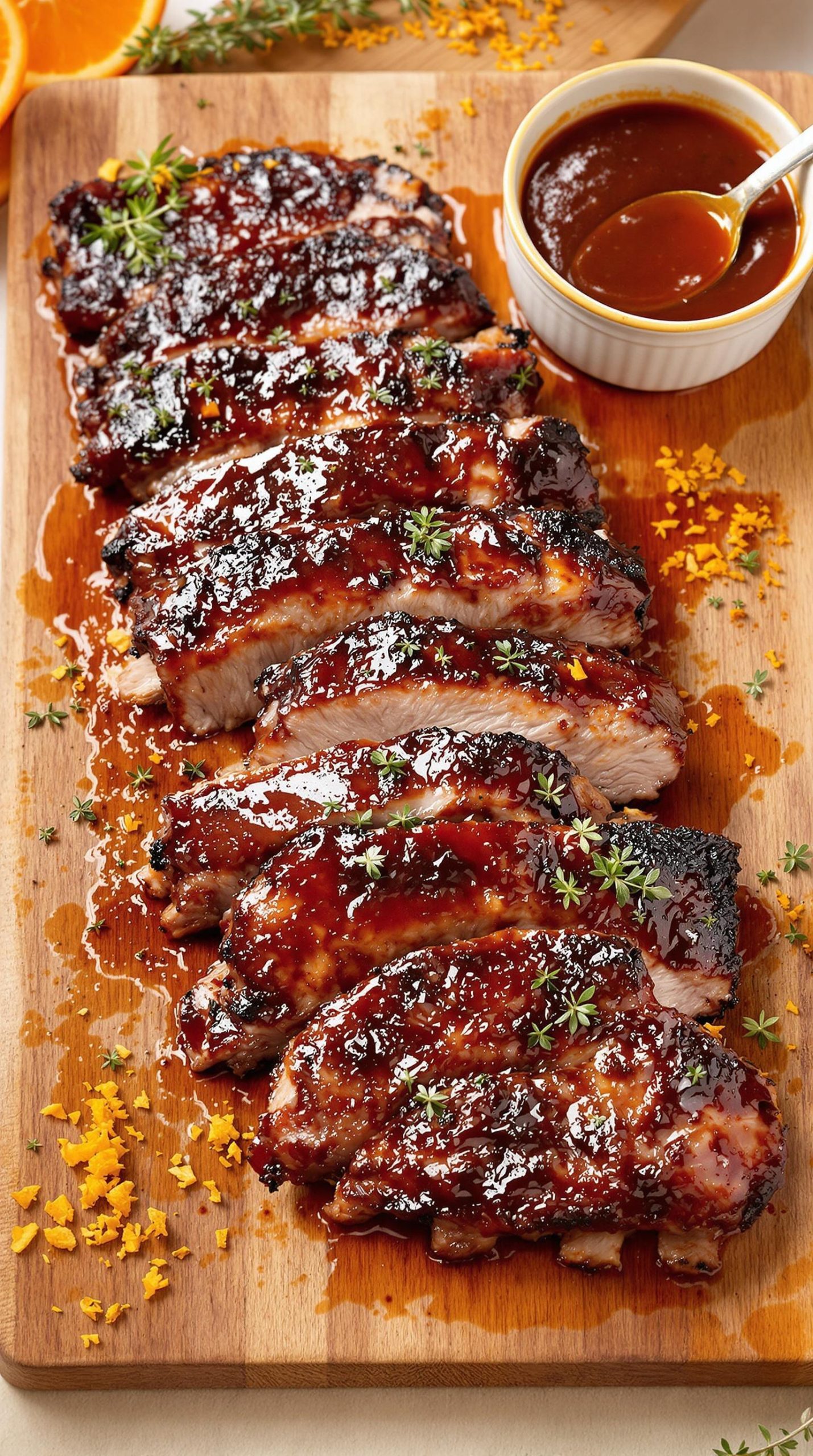 sweet zesty baby back ribs