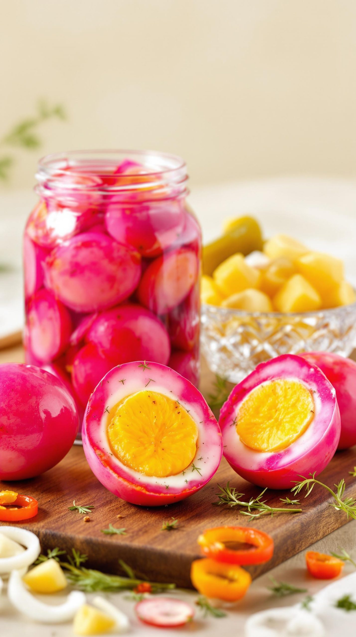 tangy dill pickled eggs