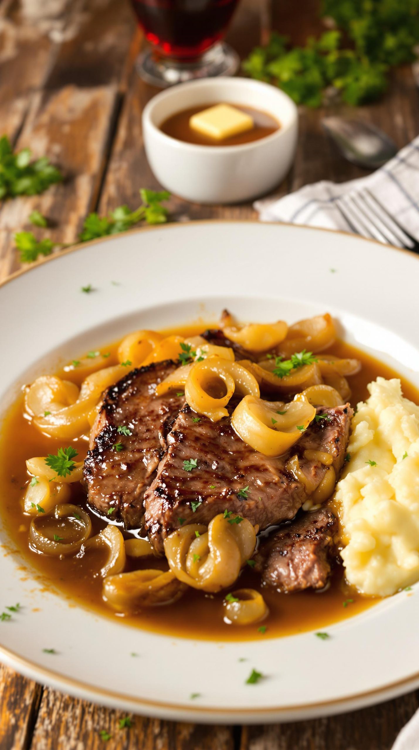 tender braised beef dish