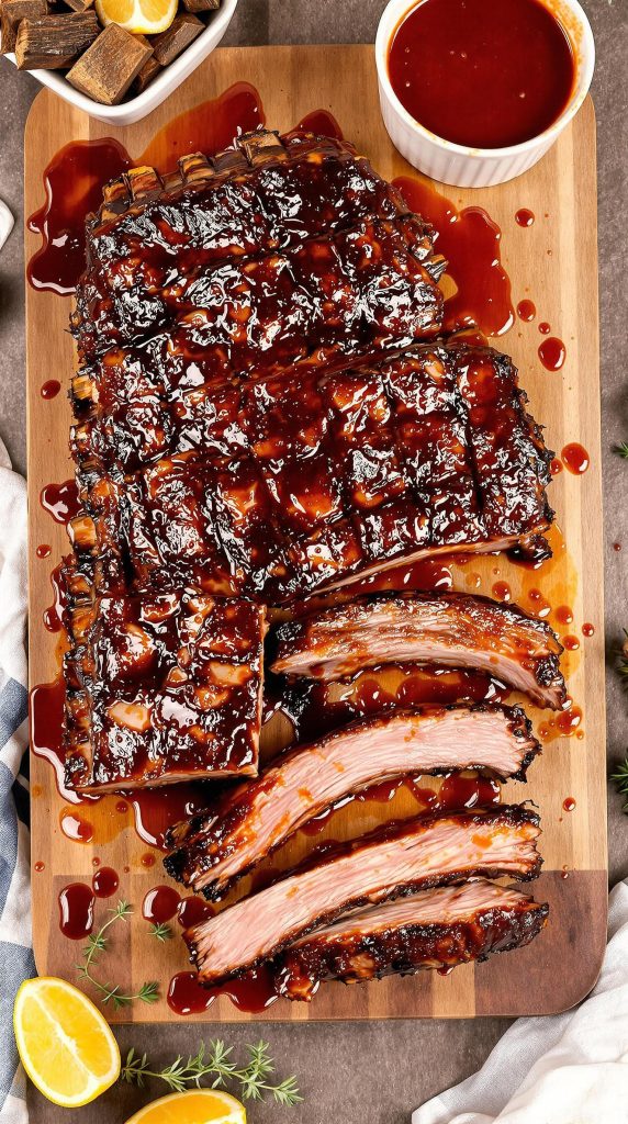 tender flavorful smoked ribs