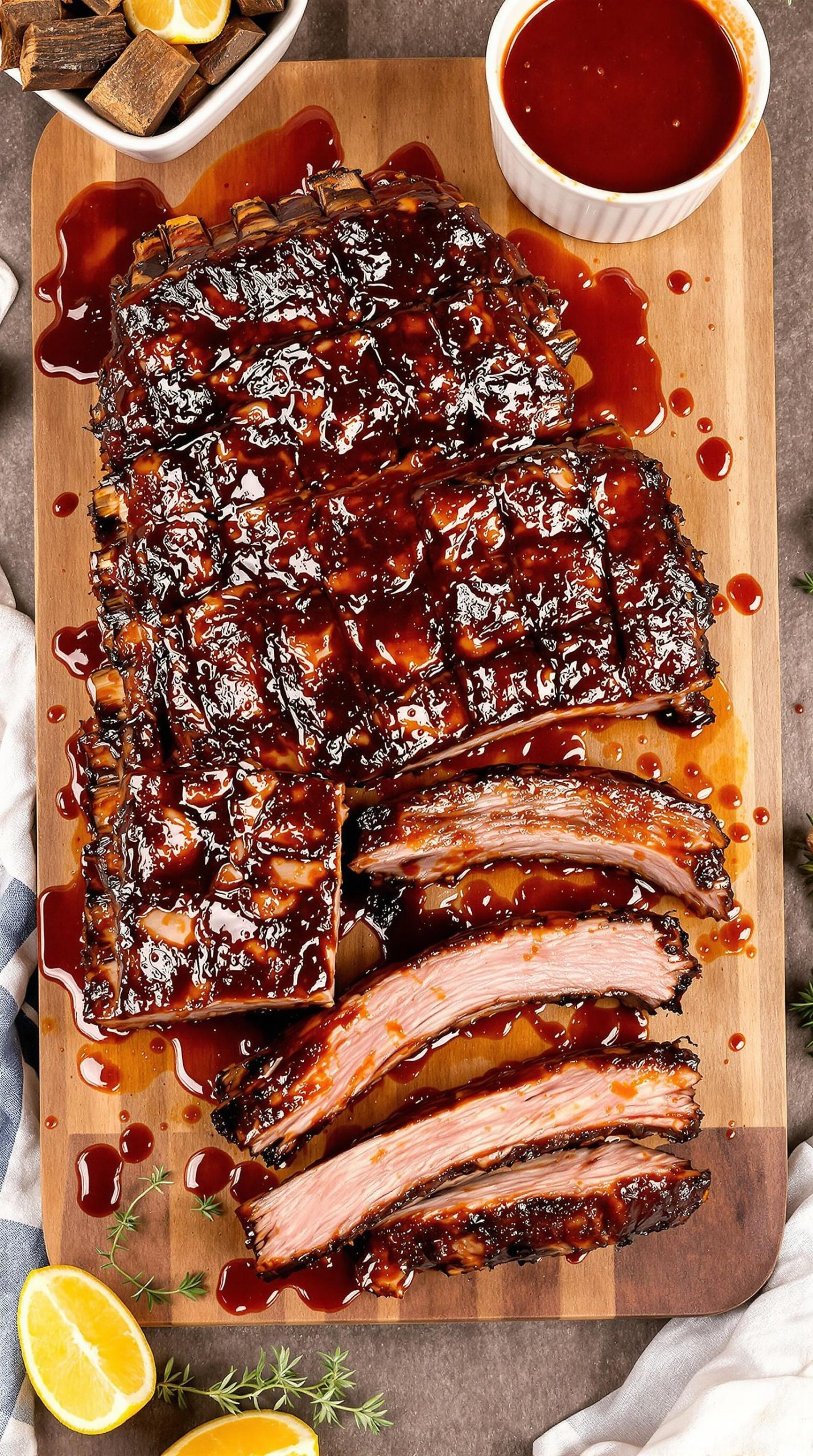 tender flavorful smoked ribs