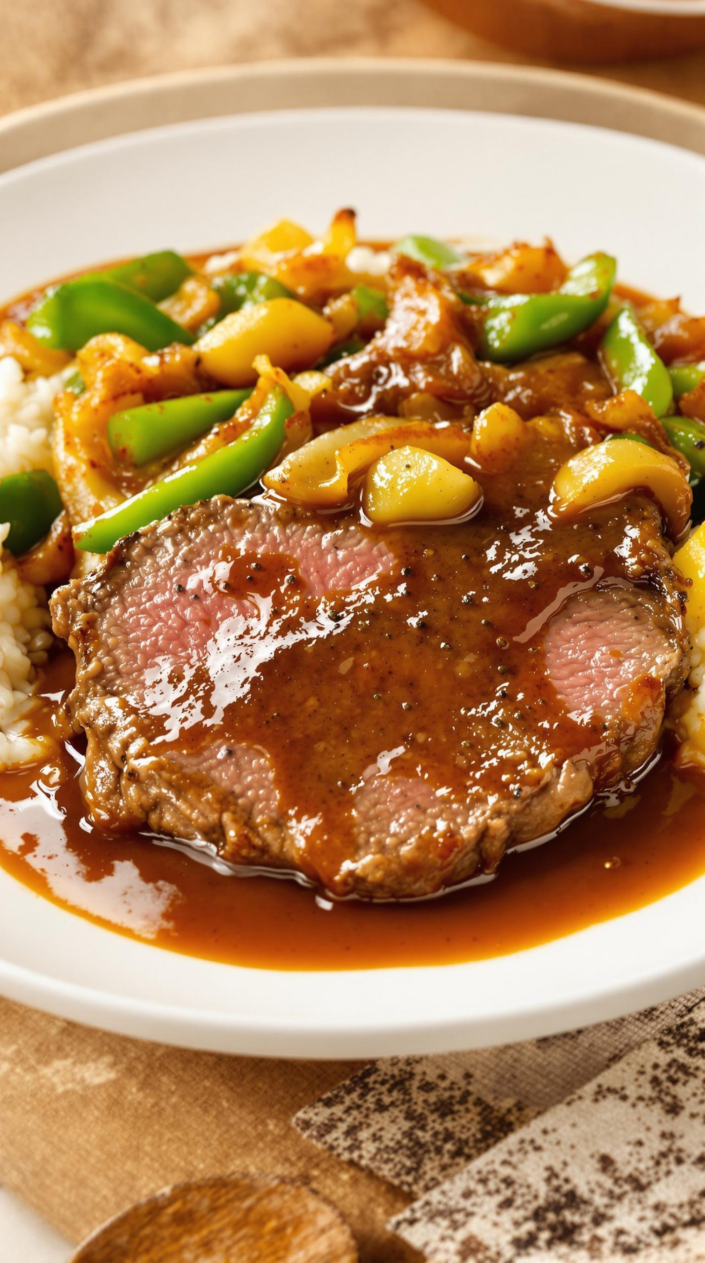 tender pepper steak recipe