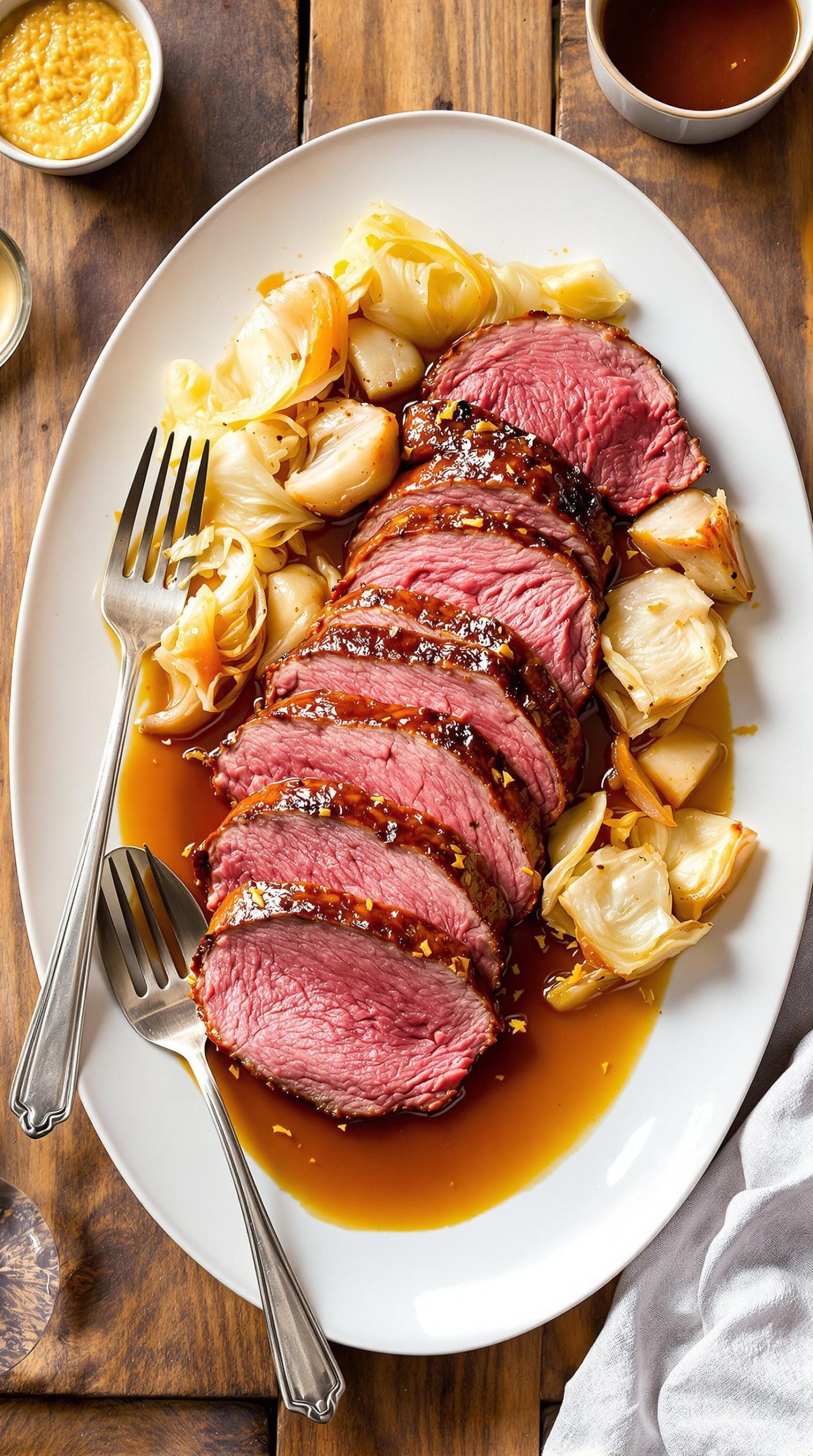 tender slow cooked beef