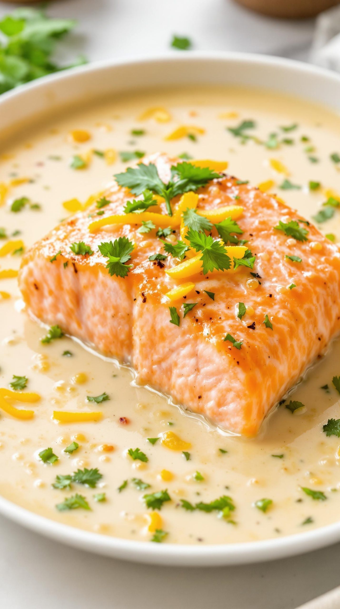 thai coconut braised salmon recipe