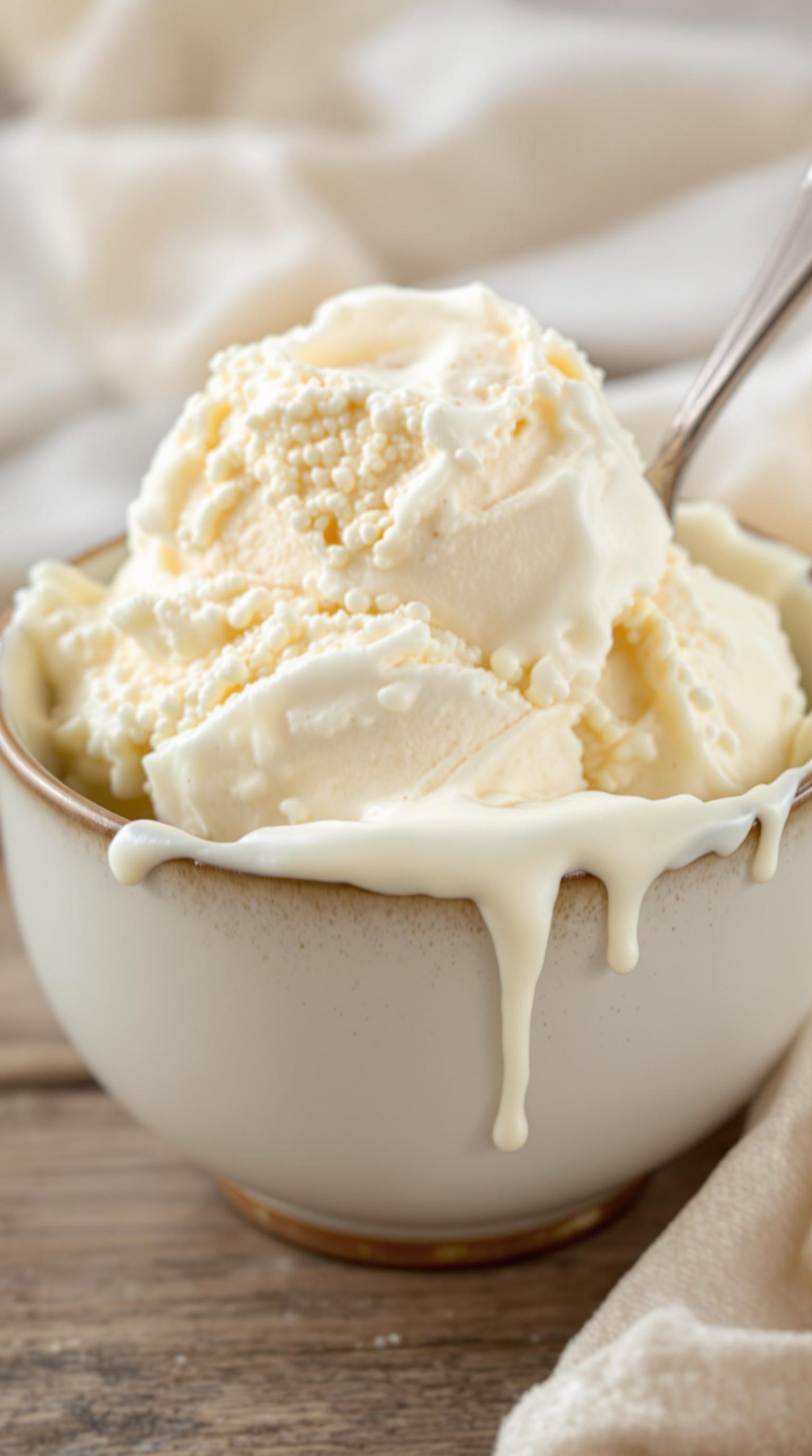 thoroughly beat eggs mixture