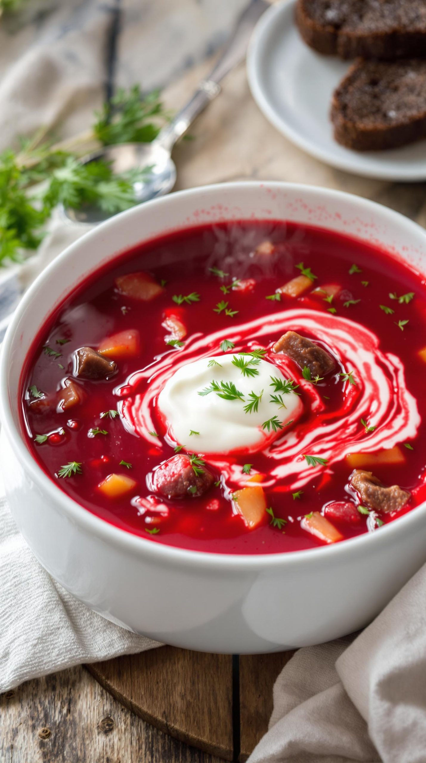 traditional borscht preparation steps