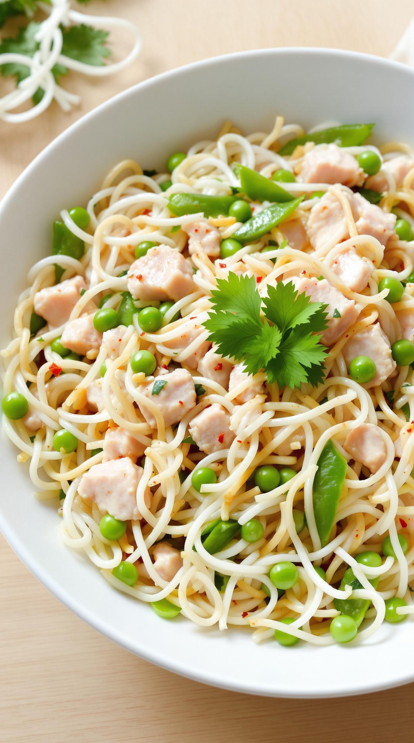 vibrant tuna rice salad