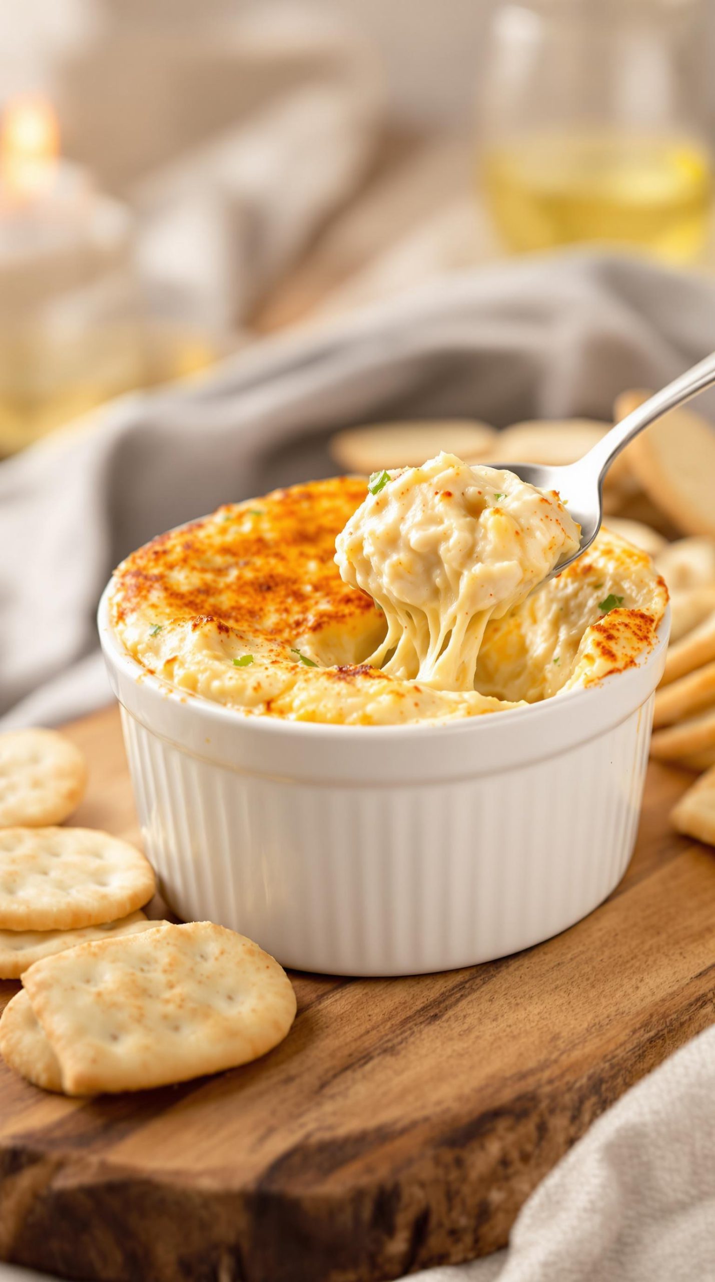 warm crab dip recipe