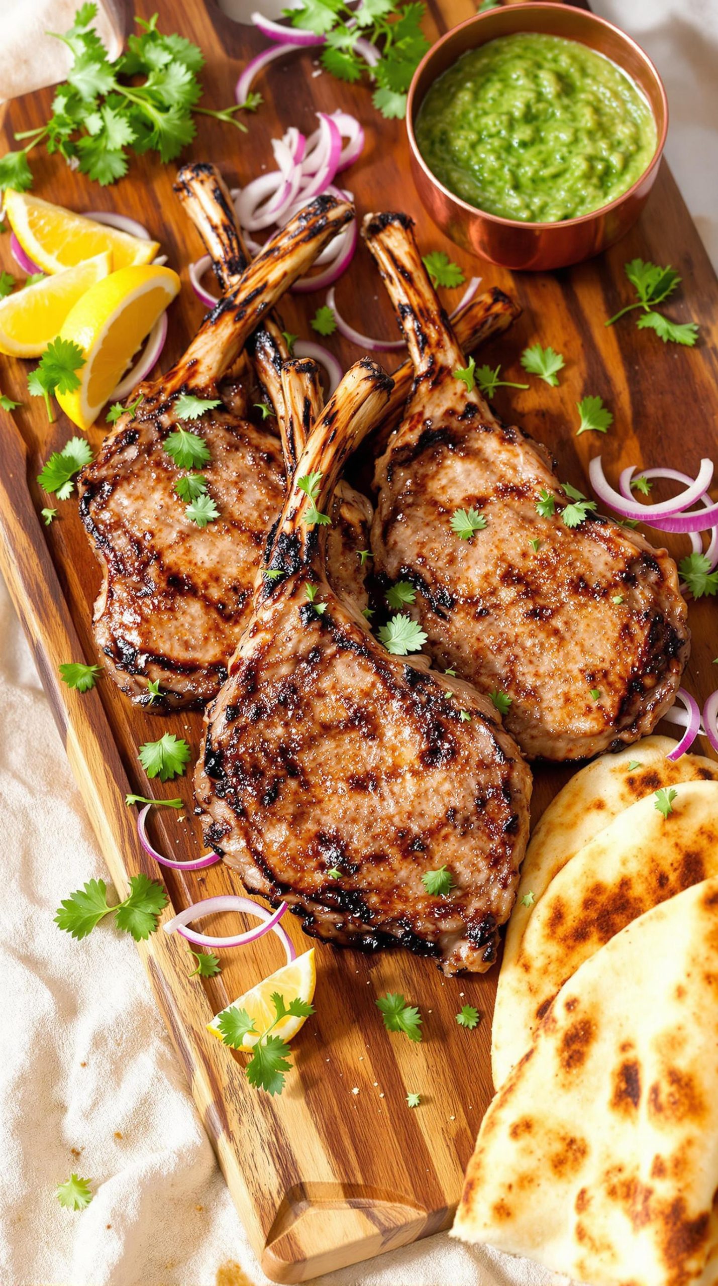 yogurt marinated lamb chops