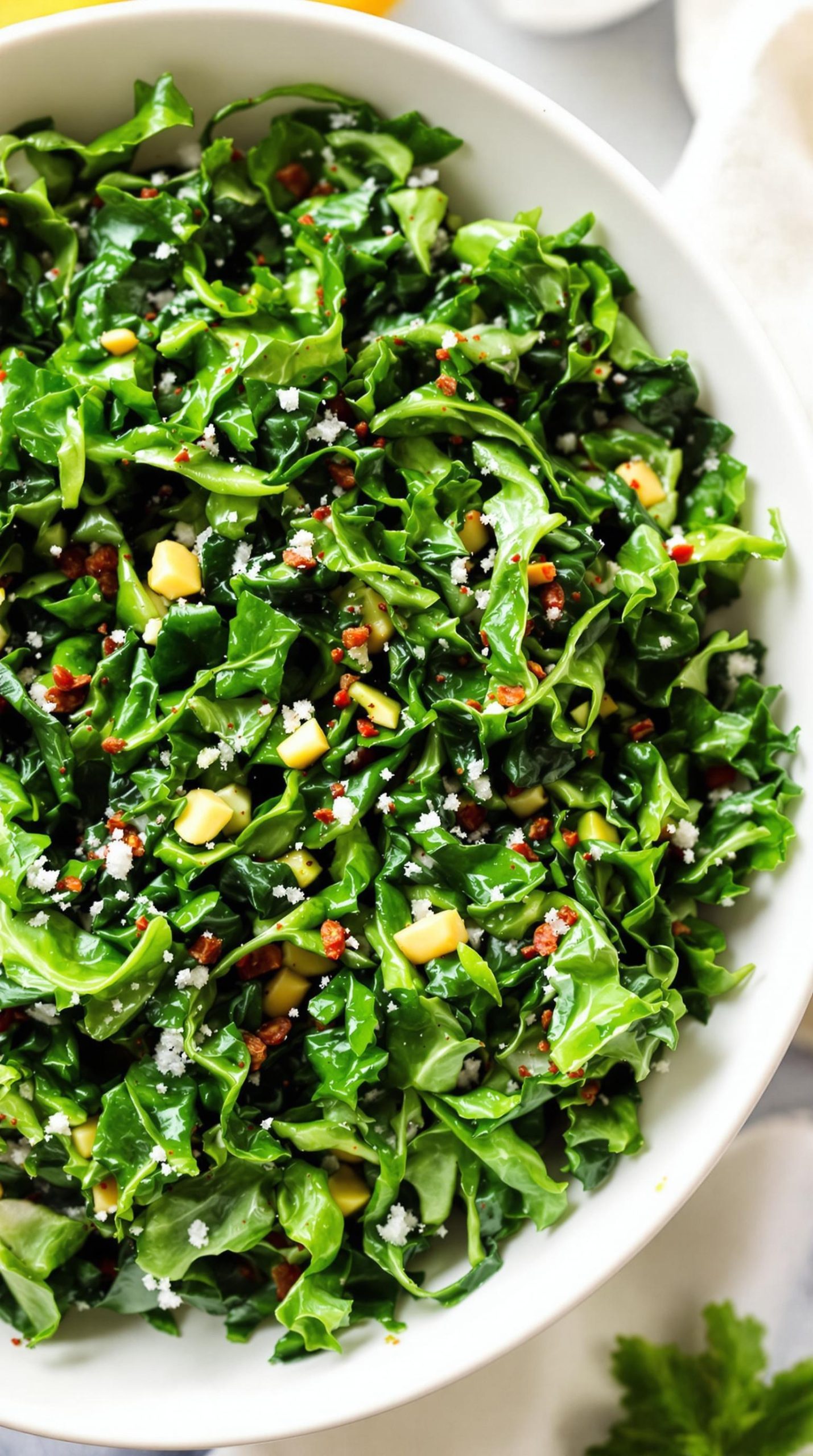 zesty mediterranean kale salad