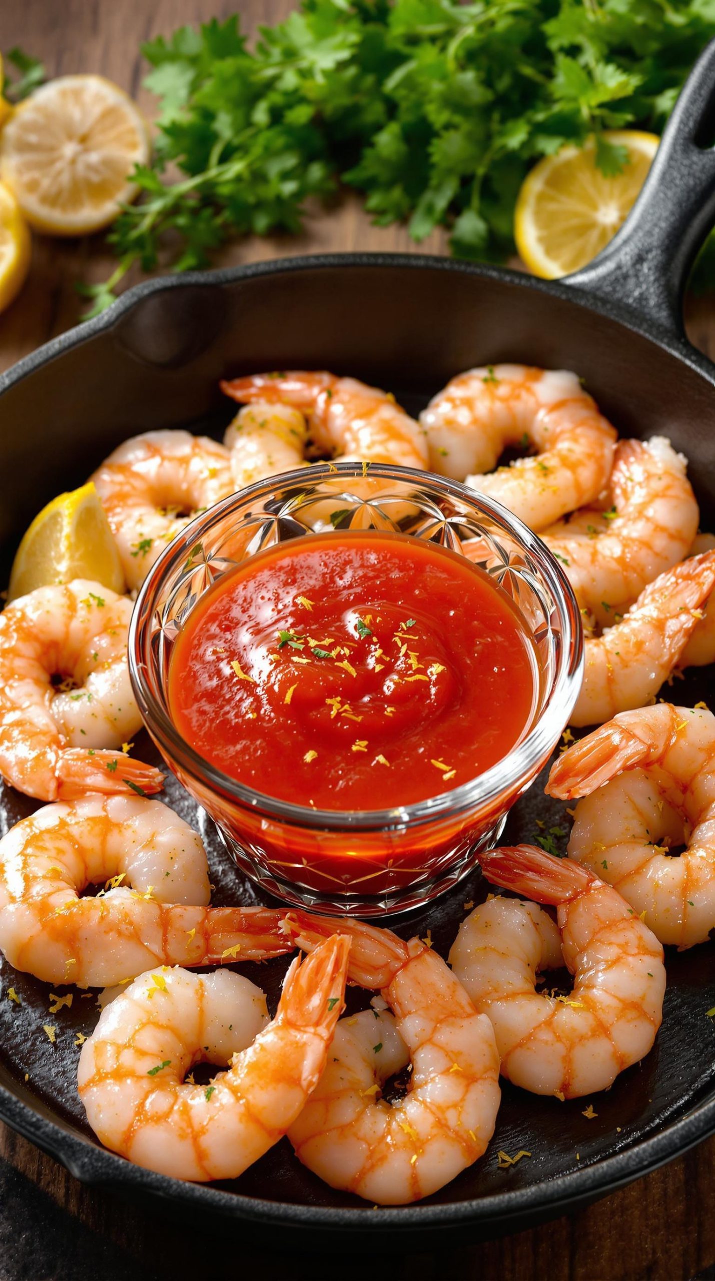 zesty shrimp cocktail preparation steps